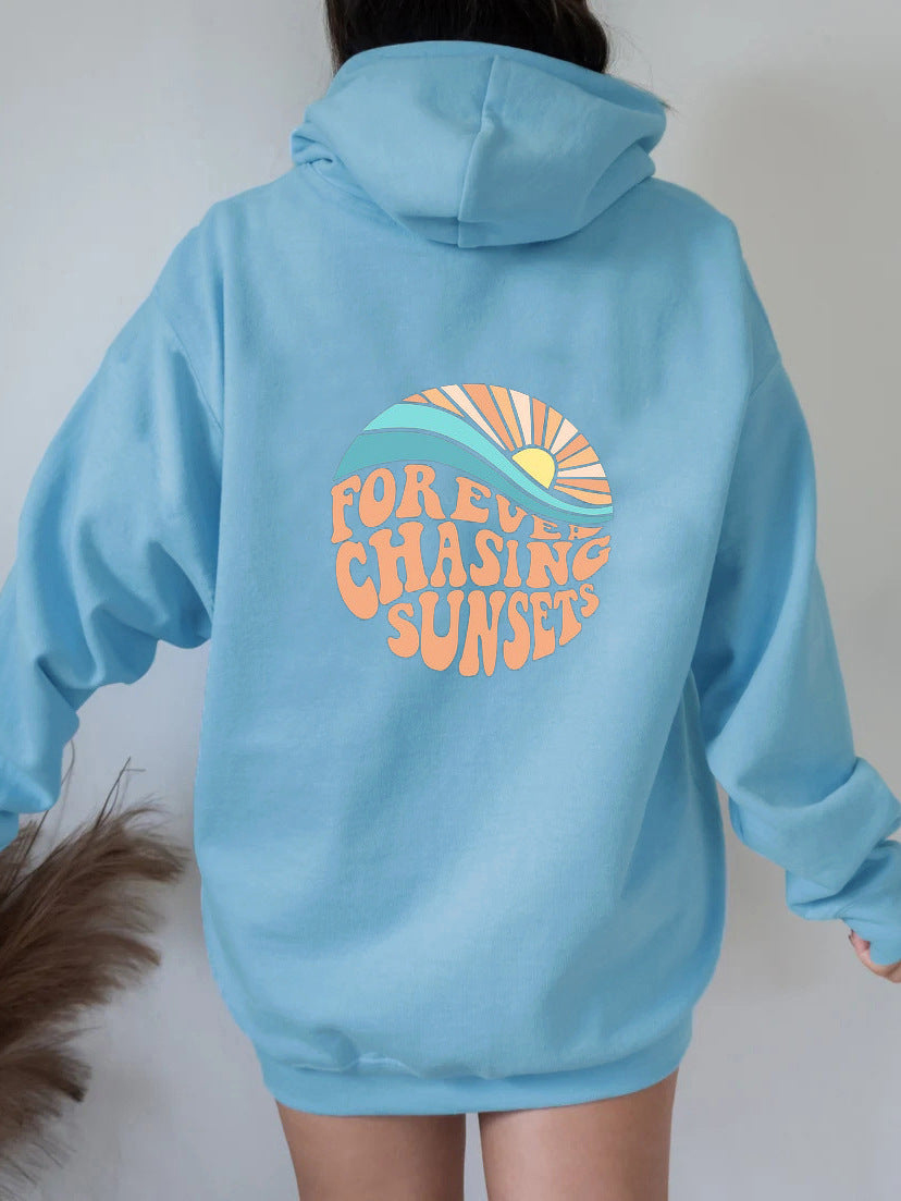 Forever Chasing Sunsets Women's Hoodie