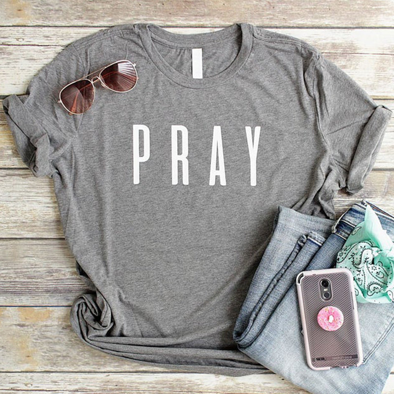 Pray Christian Women TShirt