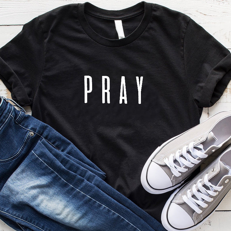 Pray Christian Women TShirt