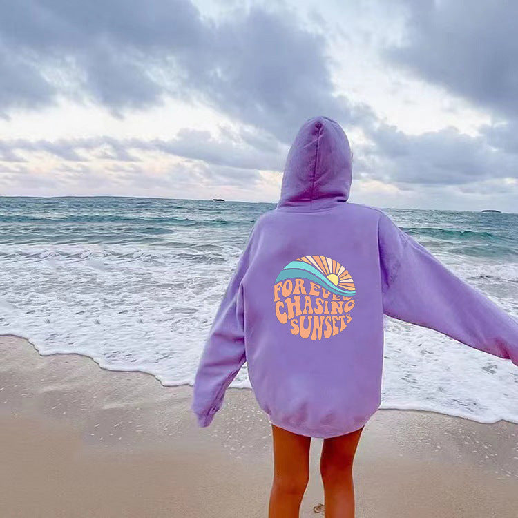 Forever Chasing Sunsets Women's Hoodie