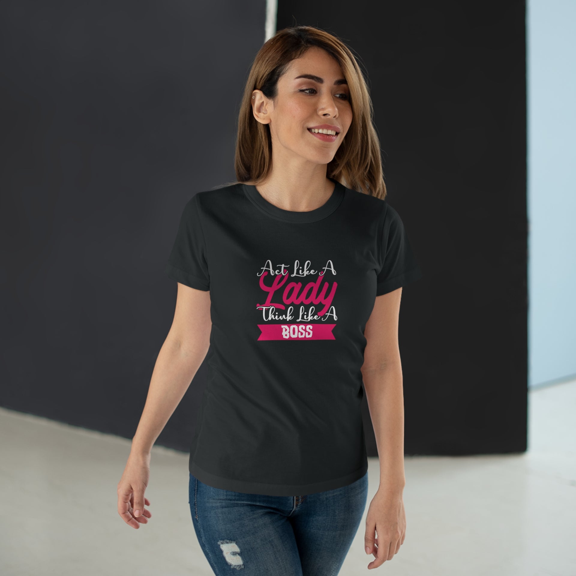 Buy Act Like A Lady Think Like A Boss Shirt Boss Babe T-shirt