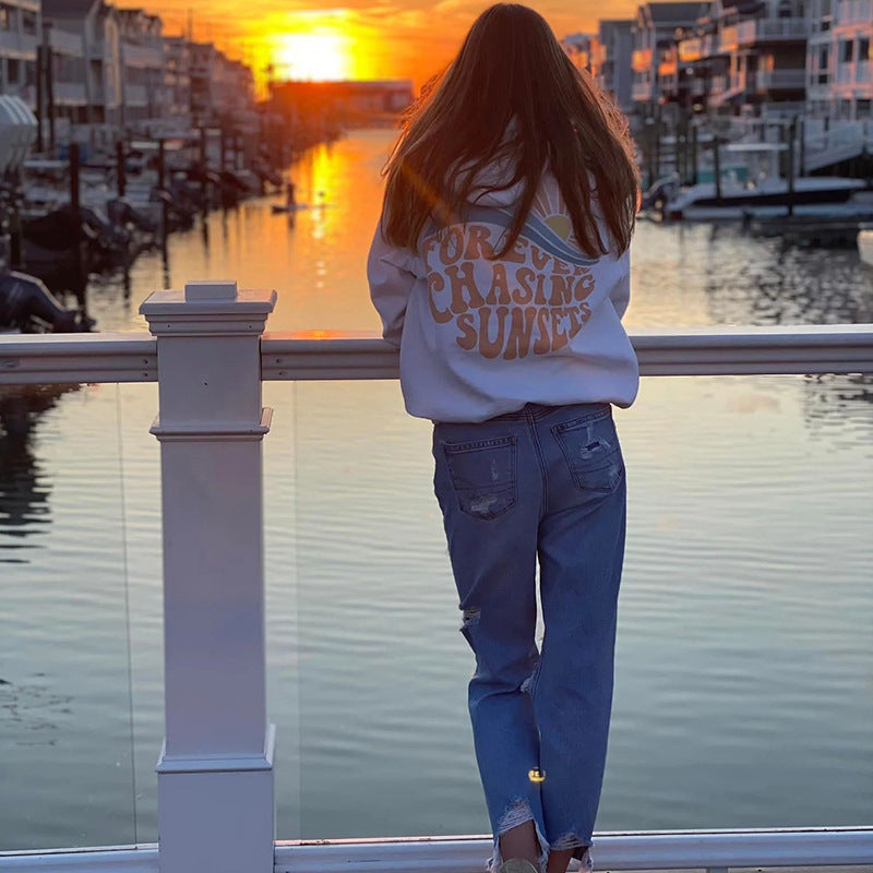 Forever Chasing Sunsets Women's Hoodie