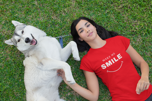 Make Me Smile Women T-shirt